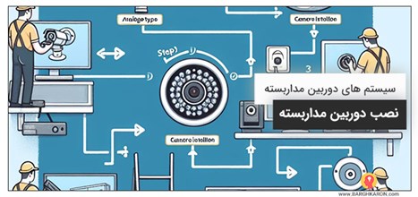 نصب دوربین مداربسته و نکات مهم آن